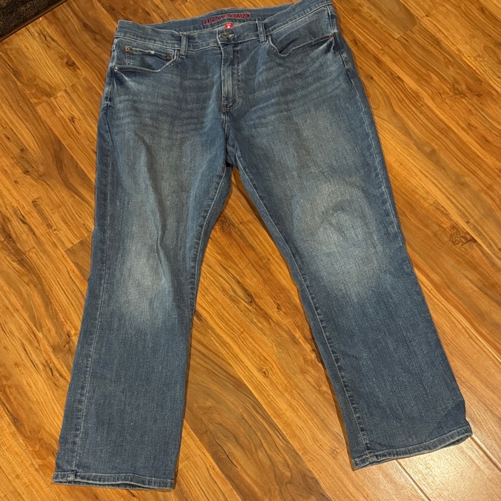 Lucky Brand Men's Relaxed Blue Jeans